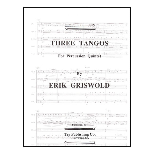 Three Tangos - by Erik Griswald - TRY1041