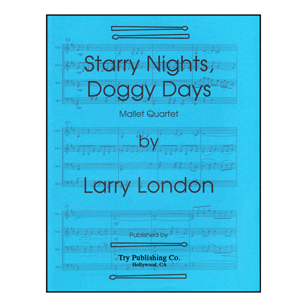 Starry Nights, Doggy Days - by Larry London - TRY1055