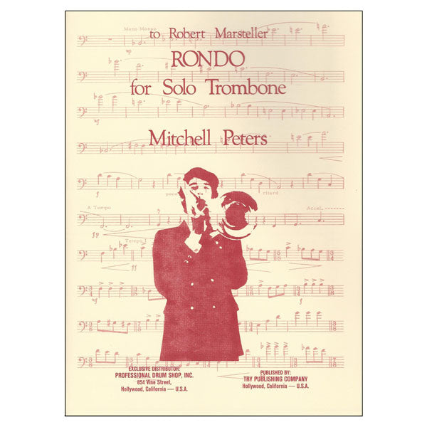 Rondo For Solo Trombone - by Mitchell Peters - TRY1136