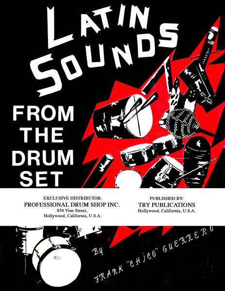 Latin Sounds From The Drumset - by Frank Guerrero - TRY1040
