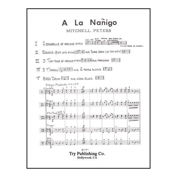 A La Nanigo - by Mitchell Peters - TRY1102