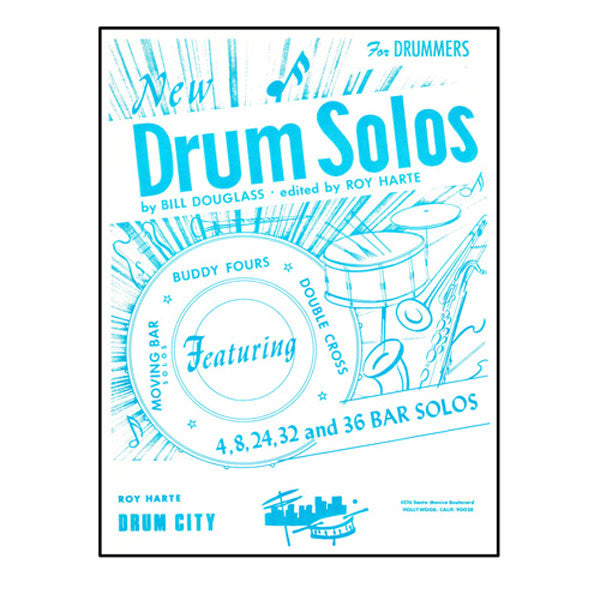 New Drum Solos - by Bill Douglass - TRY1124