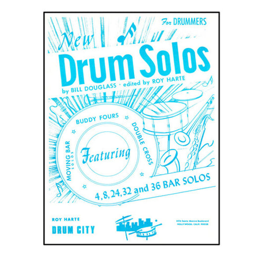 New Drum Solos - by Bill Douglass - TRY1124