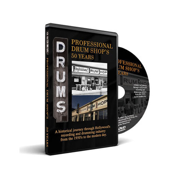 Professional Drum Shop 50TH DVD - by Stan Keyawa - TRY1133